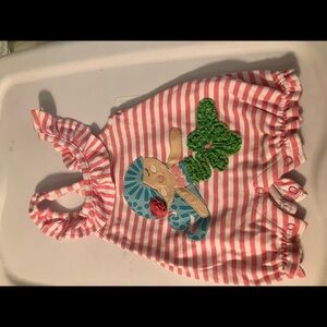 Mudpie one piece. Size 0-6 months.